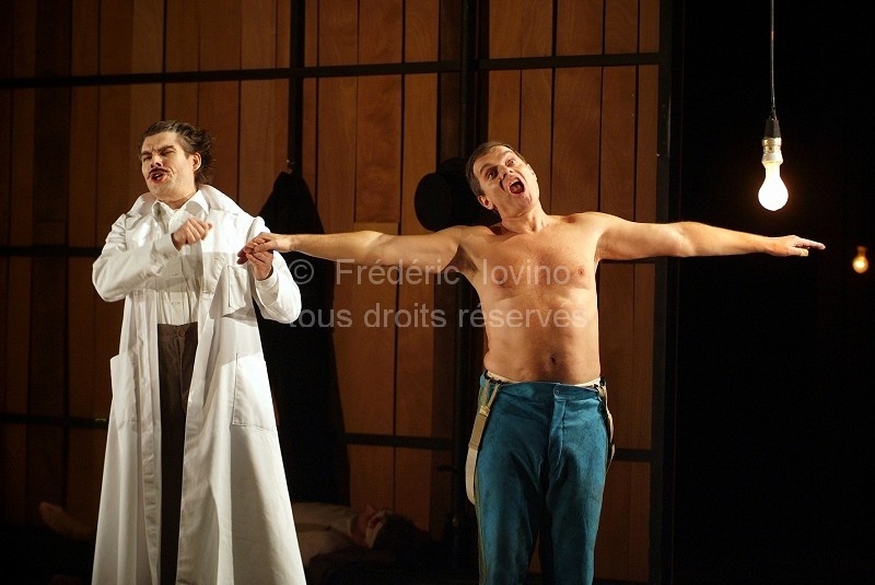 WOZZECK - Répétition le 10.01.2007 Opéra de Lille - Mise en scène: Jean-François Sivadier