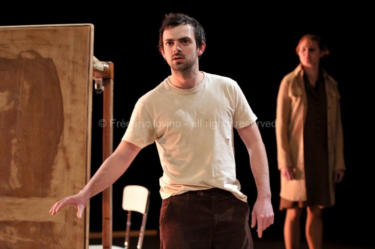 " SISYPHSKI" - mise en scène: Thomas Piasecki, avec: Nicolas Cornille, Joseph Drouet, Marie Pavlus Smolarek, Sylvain Pottiez, Guillaume Hairaud. Du 03 au 06 mars 2010 au Théâtre de la Verrière à Lille - photographie © Frédéric Iovino