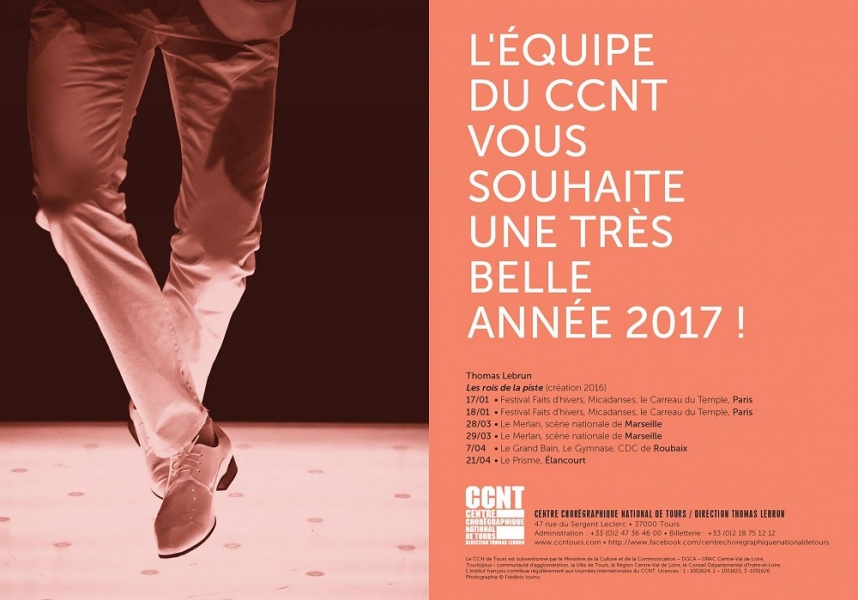 Carte de voeux 2017 CCNT  -  photographie © Frédéric IOVINO