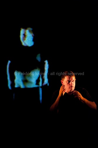 UN STOIQUE SOLDAT DE PLOMB (Florence Lavaud 2014) - Avec Martial Bourlart, Florian Caron et Thierry Dupont - Photographie © Frédéric Iovino