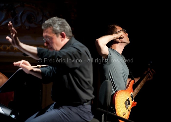 Orfeo 14 [vol. 1] suivi de La Querelle - Les 18 et 19 juin 2014 à l'opéra de Lille - Avec: Emmanuelle Haïm, François Deppe, Jean-François Sivadier,  Laura Claycomb, Rodrigo Ferreira, John Mark Ainsley - Orchestres: Le Concert d'Astrée et Ictus Ensemble - Photographie © Frédéric Iovino