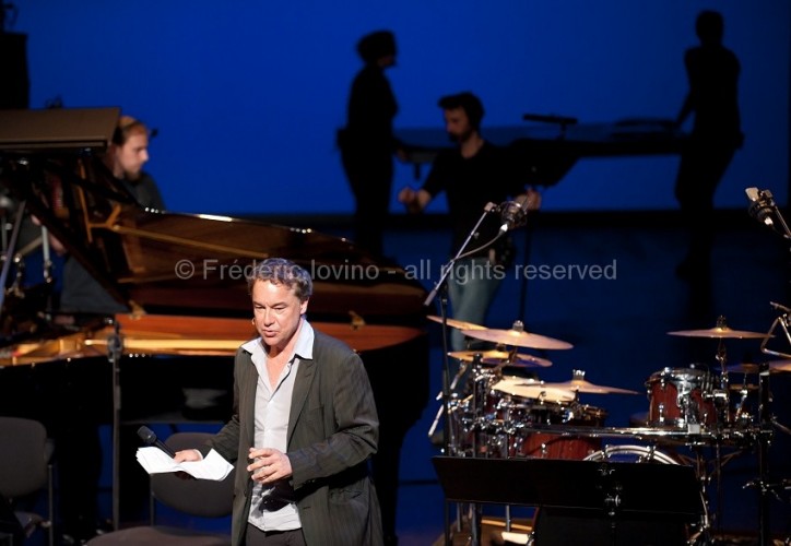 Orfeo 14 [vol. 1] suivi de La Querelle - Les 18 et 19 juin 2014 à l'opéra de Lille - Avec: Emmanuelle Haïm, François Deppe, Jean-François Sivadier,  Laura Claycomb, Rodrigo Ferreira, John Mark Ainsley - Orchestres: Le Concert d'Astrée et Ictus Ensemble - Photographie © Frédéric Iovino