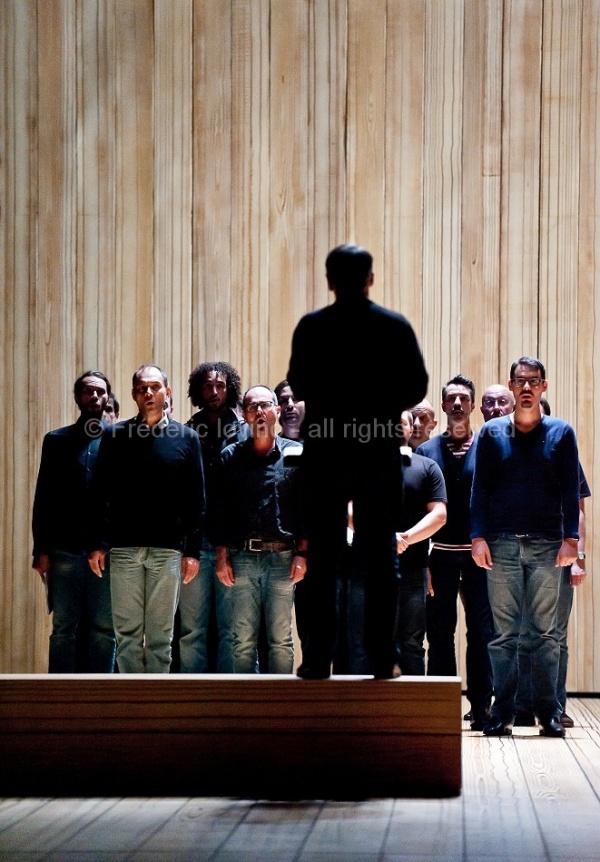 JOURNAL D'UN DISPARU (Christian Rizzo 2014) - Séance de répétition du 11 septembre 2014 à l'opéra de Lille - photographie © Frédéric Iovino