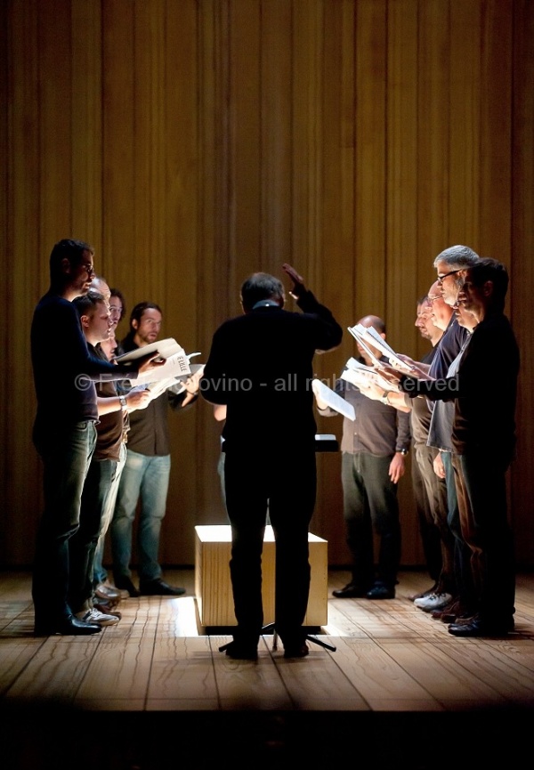 JOURNAL D'UN DISPARU (Christian Rizzo 2014) - Séance de répétition du 11 septembre 2014 à l'opéra de Lille - photographie © Frédéric Iovino