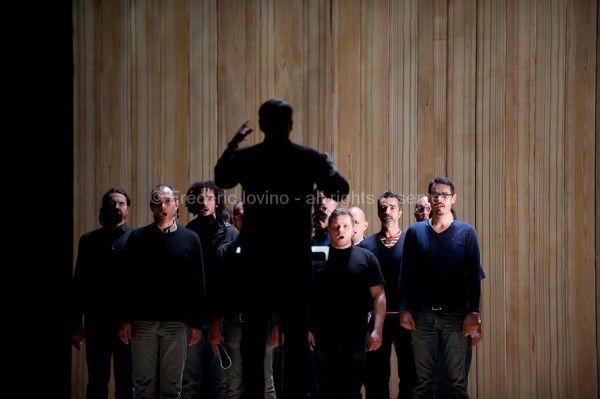 JOURNAL D'UN DISPARU (Christian Rizzo 2014) - Séance de répétition du 11 septembre 2014 à l'opéra de Lille - photographie © Frédéric Iovino