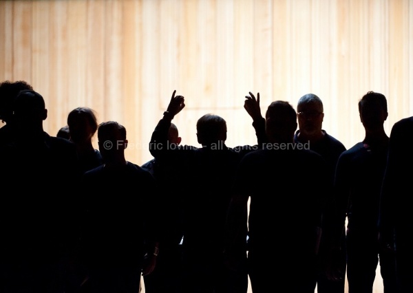 JOURNAL D'UN DISPARU (Christian Rizzo 2014) - Séance de répétition du 11 septembre 2014 à l'opéra de Lille - photographie © Frédéric Iovino