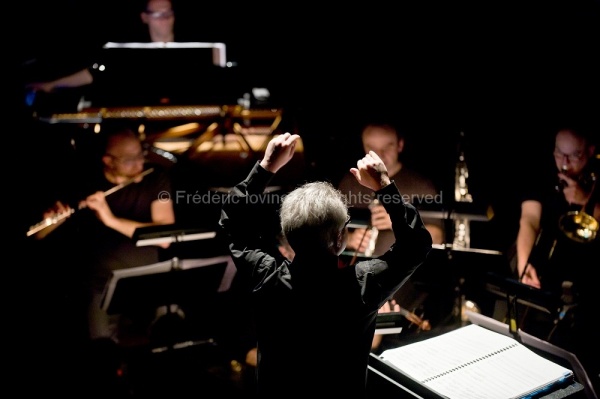 MARTA (Ludovic Lagadre, 2016)Du 13 au 21 mars 2016 à l'opéra de Lille.Opéra de Wolfgang Mitterer (né en 1958), Mise en scène: Ludovic Lagarde, Direction musicale: Clement Power,Avec: Clement Power, Ensemble Ictus - Photographie ©  Frédéric IOVINO