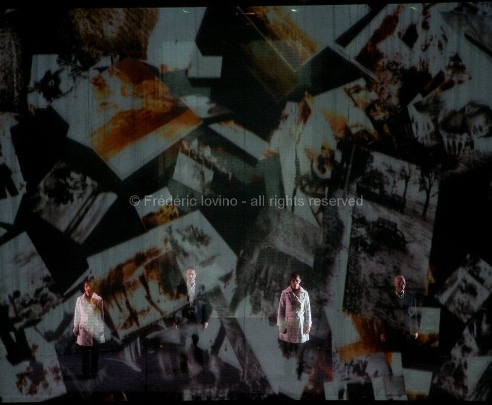 " BLIND MOVIES " par La compagnie Les Sangs Cailloux - Ecriture, realisation, montage et mise en scene : Pascal Marquilly - Avec: Carmelo Carpenito , Charles Compagnie , Sophie Boulanger , Ellenore Lemattre . Les 25 et 26 fevrier 2010 a La Condition Publique / Roubaix - photographie © Frédéric Iovino