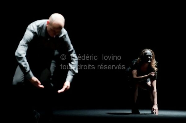 NO FOCUS , Mise en scène: François Verret à l'Opéra de Lille du 09 au 11 octobre 2012.Avec: Jean-Christophe Paré , Vilma Pitrinaite - photographie © Frédéric Iovino