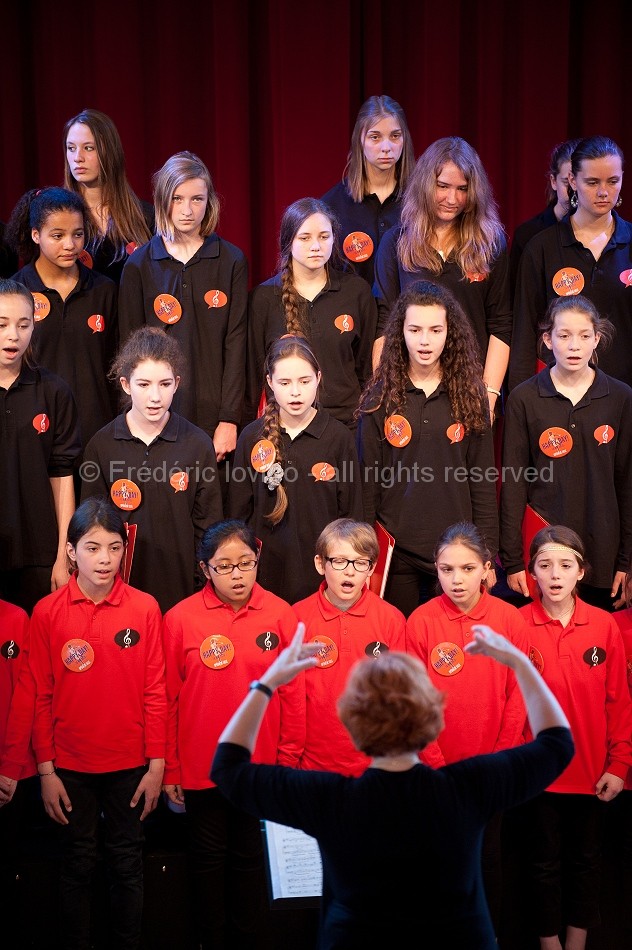 Happy day - Opéra de Lille - Journée européenne de l'opéra - Dimanche 10 mai 2015 - Avec : Jean-François Sivadier, la pré-maîtrise de Radio-France , le Choeur maîtrisien du conservatoire de Wasquehal, Pôle d'art vocal du conservatoire du pays de Montbéliard - photographie © Frédéric Iovino