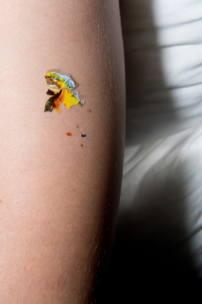 Petites mutilations quotidiennes / tattoo 07-2015 # 01 © frédéric iovino 2013