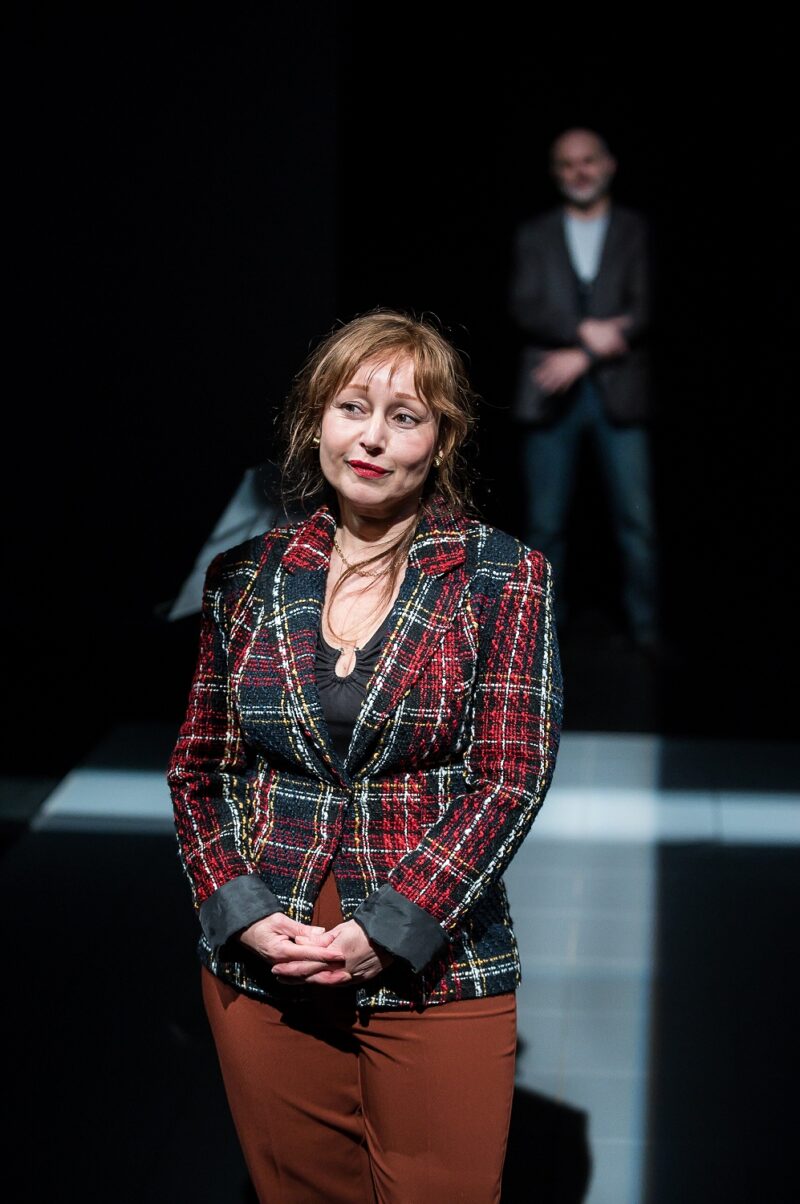 LA VALIDATION le 22 novembre 2023 au théâtre de la Verrière à Lille.
Texte et mise en scène : Antoine Lemaire.
Avec : Cyril Brisse, Muriel Cocquet, Camille Dupond, Céline Dupuis, Bruno Tuchszer. Lumières Vincent Thomas. Création vidéo Sandra Suire.
Photographie © Frédéric Iovino