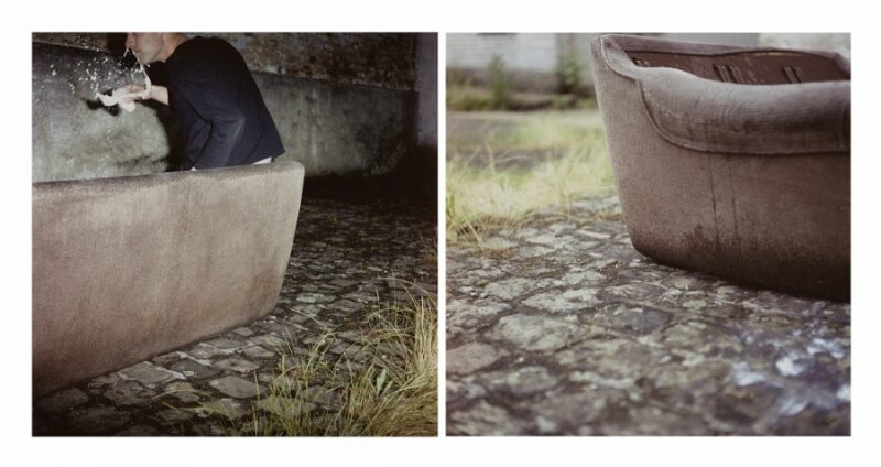 Autoportrait série Recto-verso - 2004 © Frédéric Iovino