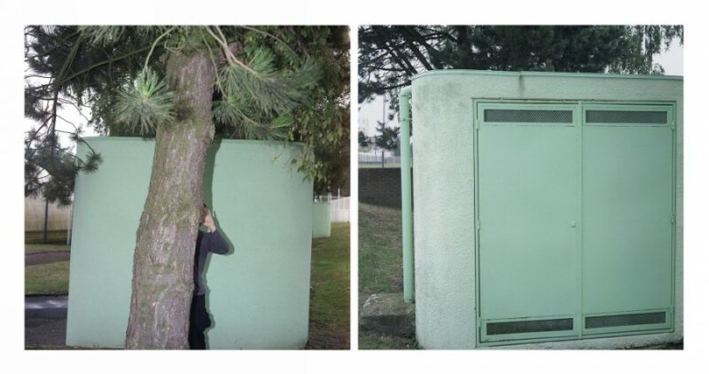 Autoportrait série Recto-verso - 2004 © Frédéric Iovino