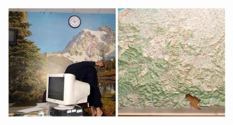 Autoportrait série Recto-verso - 2007 © Frédéric Iovino