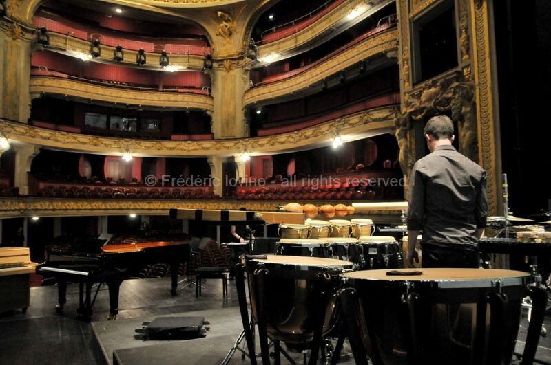 Evénement "Labyrinthe Ligeti - Parcours truqué" - Ensemble Ictus - Opéra de Lille - 20.05.2009 - photographie ©Frédéric Iovino