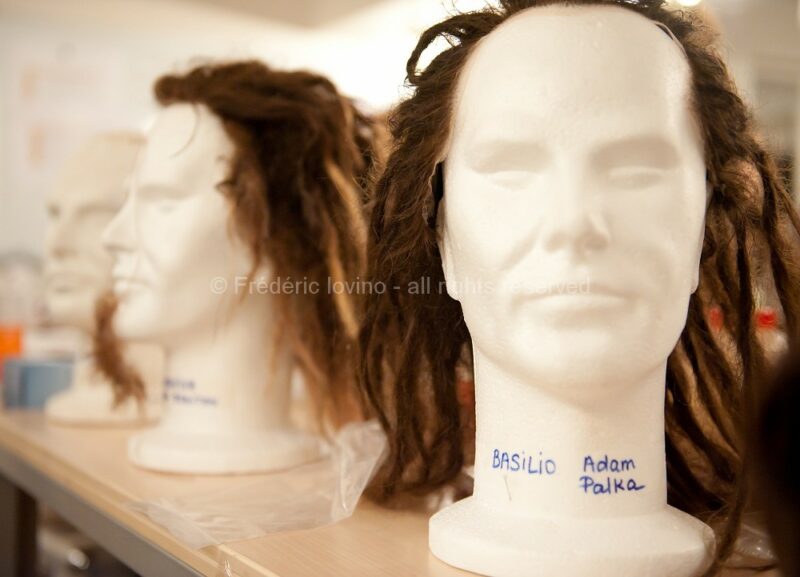 Coulisses et retransmission LE BARBIER DE SEVILLE le 18 mai 2013 à l’Opéra de Lille - Direction musicale: Antonello Allemandi - Mise en scène: Jean-François Sivadier - Avec : Taylor Stayton (Le Comte Almaviva), Tiziano Bracci (Bartolo), Eduarda Melo (Rosine), Armando Noguera (Figaro), Adam Palka (Basilio), Jennifer Rhys-Davies (Berta), Oliver Dunn (Fiorello), Choeur de l’Opéra de Lille - photographie © Frédéric IOVINO