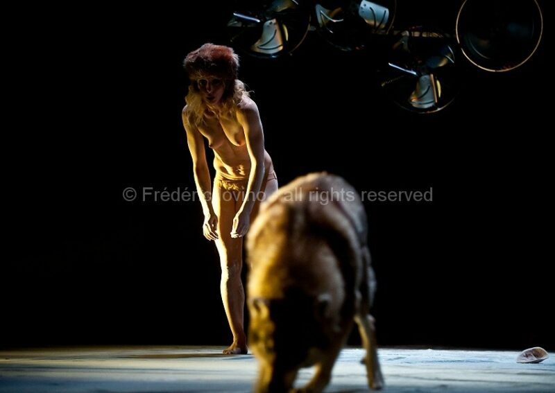 Texte &amp; Chorégraphie : Coraline Lamaison, Interprétation: Annabelle Chambon  - Le 05 novembre 2014 au Théâtre d'Arras - Photographie © Frédéric Iovino