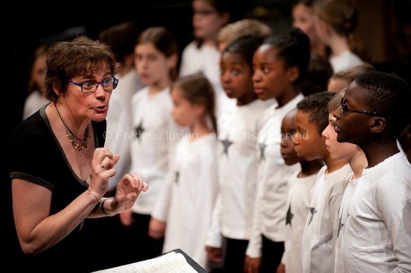 Happy day - Opéra de Lille - Journée européenne de l'opéra - Dimanche 10 mai 2015 - Avec : Jean-François Sivadier, la pré-maîtrise de Radio-France , le Choeur maîtrisien du conservatoire de Wasquehal, Pôle d'art vocal du conservatoire du pays de Montbéliard - photographie © Frédéric Iovino
