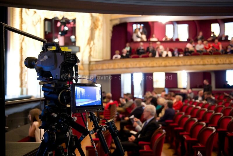 Retransmission live de Madama Butterfly sur écran géant - Le 02 juin 2015, Place du concert à Lille - photographie © Frédéric Iovino