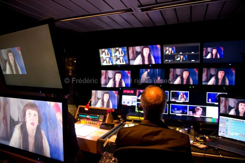 Retransmission live de Madama Butterfly sur écran géant - Le 02 juin 2015, Place du concert à Lille - photographie © Frédéric Iovino