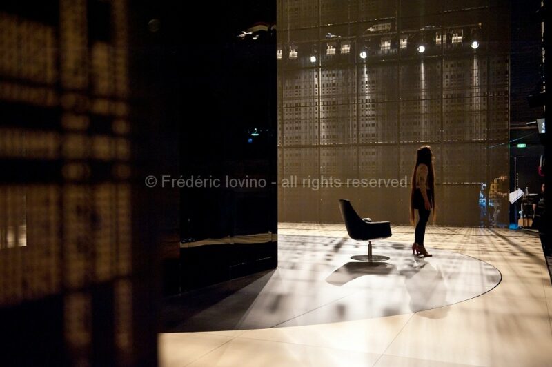 MARTA (Ludovic Lagadre, 2016) - Séance de répétition le 29 février 2016 à l'opéra de Lille - Opéra de Wolfgang Mitterer (né en 1958) - Mise en scène: Ludovic Lagarde - Direction musicale: Clement Power - Avec: Elsa Benoit, Georg Nigl, Hesse von den Steinen, Martin Mairinger, Tom Randle, Ensemble Ictus, Les Cris de Paris (ensemble vocal) - Photographie © Frédéric IOVINO