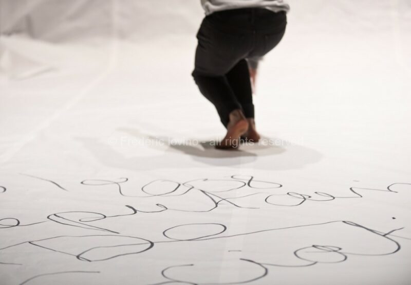 Que ferez-vous de mon profil Facebook quand je serai morte ? (Collectif XXY) - le 1er avril 2016 au Gymnase CDC à Roubaix - Conception &amp; écriture : Amélie Poirier - Avec : Rémi Hollant, Clémentine Vanlerberghe, Amélie Poirier - photographie © Frédéric Iovino