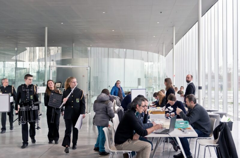 Evénements et activités à l’occasion des 5 ans du Musée du Louvre Lens en Décembre 2017 - photographie ©F.IOVINO
