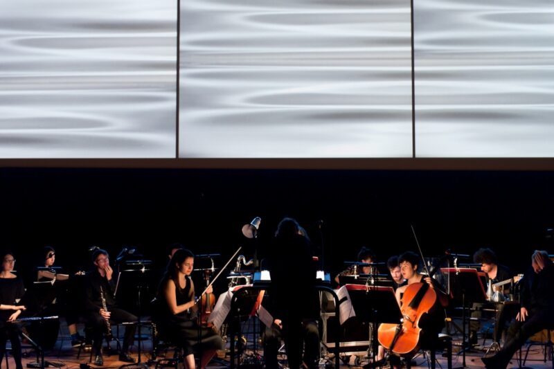 AN INDEX OF METALS (Ensemble Miroirs Etendus) -  Le 12 octobre 2018 au Nouveau Siècle, Lille.  photographie ©F.IOVINO