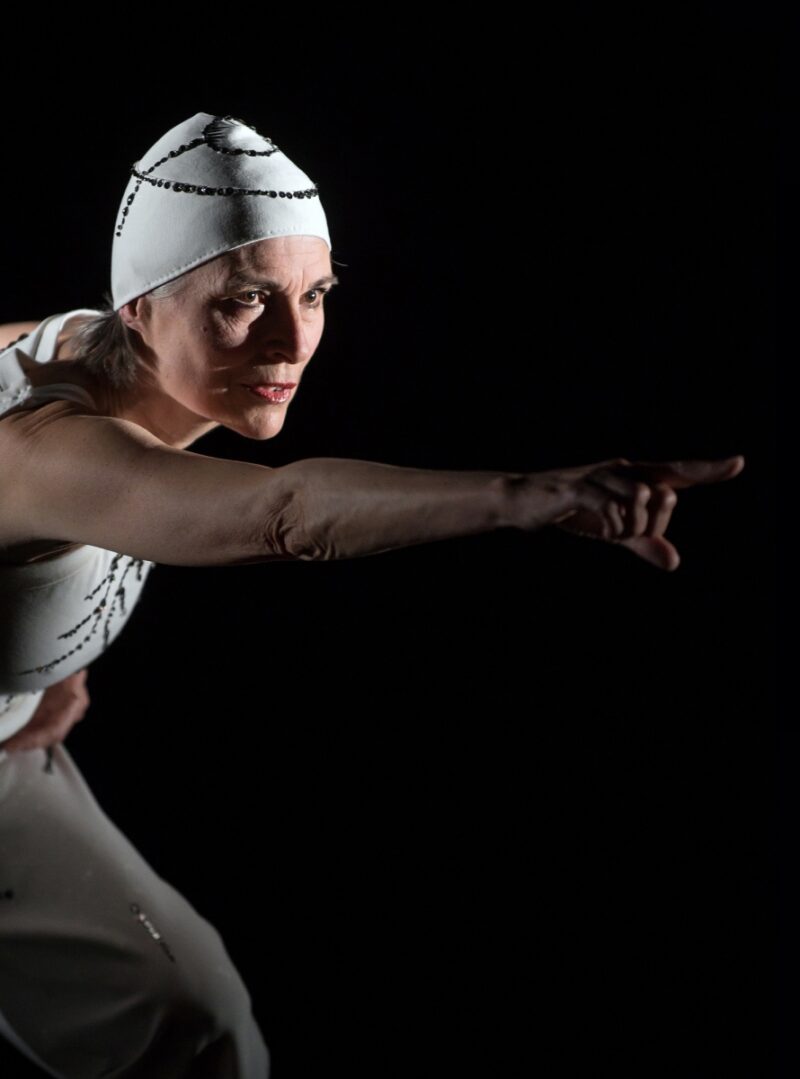 ROCKSTAR (Valeria Giuga / Cie Labkine)  Le 24 janvier 2020 à l'Atelier de Paris /CDCN, La Cartoucherie, Paris (75) -  Chorégraphie : Valeria Giuga - Danse : Noëlle Simonet - Textes, voix, création sonore : Jean-Michel Espitallier - Création sonore : Anne-James Chaton - photographie ©F.IOVINO