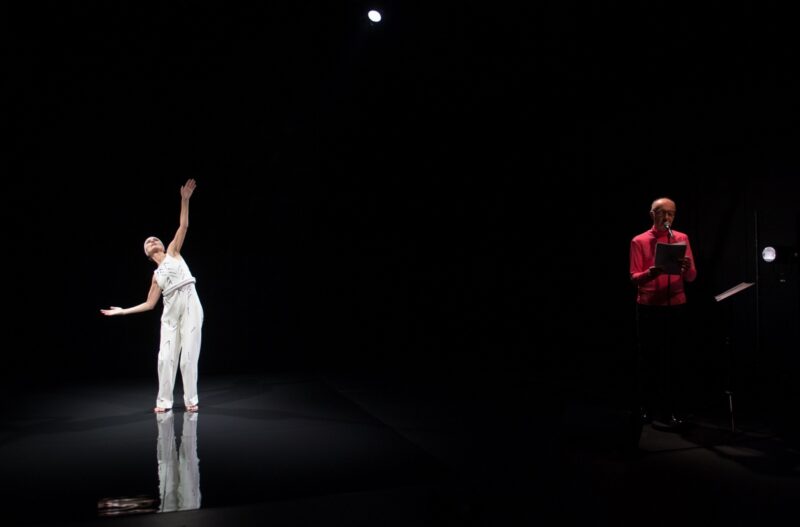 ROCKSTAR (Valeria Giuga / Cie Labkine)  Le 24 janvier 2020 à l'Atelier de Paris /CDCN, La Cartoucherie, Paris (75) -  Chorégraphie : Valeria Giuga - Danse : Noëlle Simonet - Textes, voix, création sonore : Jean-Michel Espitallier - Création sonore : Anne-James Chaton - photographie ©F.IOVINO