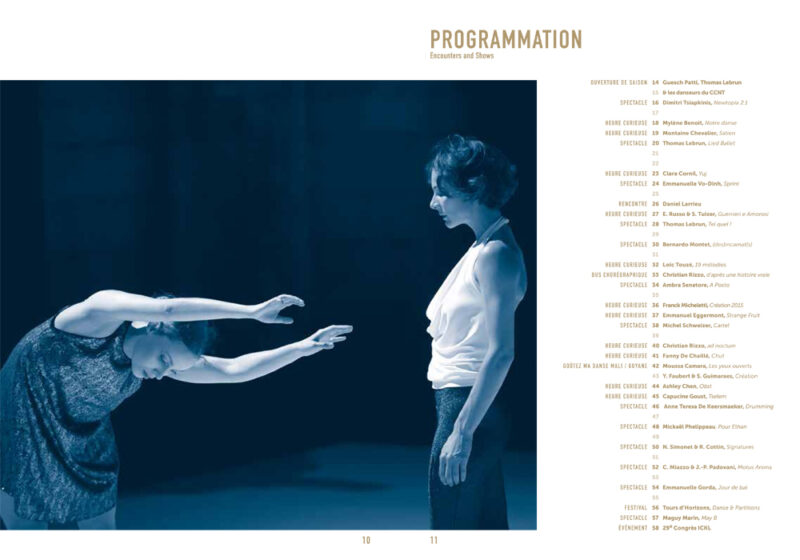 Programme CCNT saison 2014-2015 - photographie © Frédéric Iovino