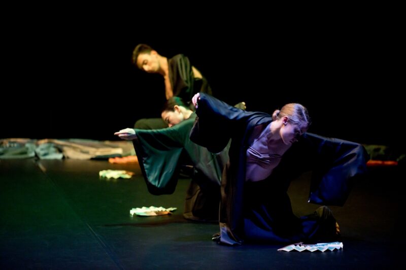 ILS N’ONT RIEN VU (Thomas Lebrun, 2019) . Les 1er et 03 juin 2019 à Tours au Théâtre Olympia, CDN, dans le cadre du festival Tours d’Horizons. Chorégraphie: Thomas Lebrun. Interprétation: Maxime Camo, Raphaël Cottin, Anne-Emmanuelle Deroo, Karima El Amrani, Akiko Kajihara, Anne-Sophie Lancelin, Matthieu Patarozzi, Léa Scher, Yohann Têté. Photographie © Frédéric IOVINO