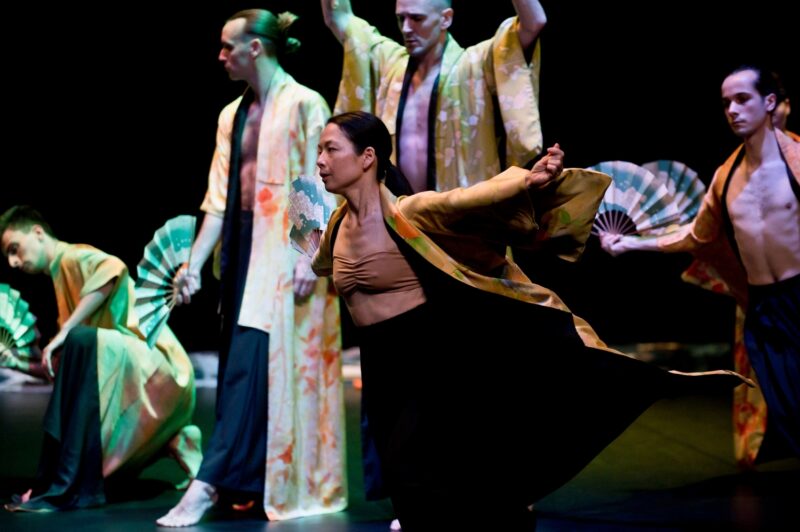 ILS N’ONT RIEN VU (Thomas Lebrun, 2019) . Les 1er et 03 juin 2019 à Tours au Théâtre Olympia, CDN, dans le cadre du festival Tours d’Horizons. Chorégraphie: Thomas Lebrun. Interprétation: Maxime Camo, Raphaël Cottin, Anne-Emmanuelle Deroo, Karima El Amrani, Akiko Kajihara, Anne-Sophie Lancelin, Matthieu Patarozzi, Léa Scher, Yohann Têté. Photographie © Frédéric IOVINO