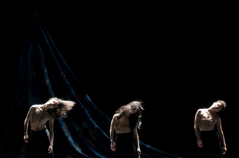 ILS N’ONT RIEN VU (Thomas Lebrun, 2019) . Les 1er et 03 juin 2019 à Tours au Théâtre Olympia, CDN, dans le cadre du festival Tours d’Horizons. Chorégraphie: Thomas Lebrun. Interprétation: Maxime Camo, Raphaël Cottin, Anne-Emmanuelle Deroo, Karima El Amrani, Akiko Kajihara, Anne-Sophie Lancelin, Matthieu Patarozzi, Léa Scher, Yohann Têté. Photographie © Frédéric IOVINO