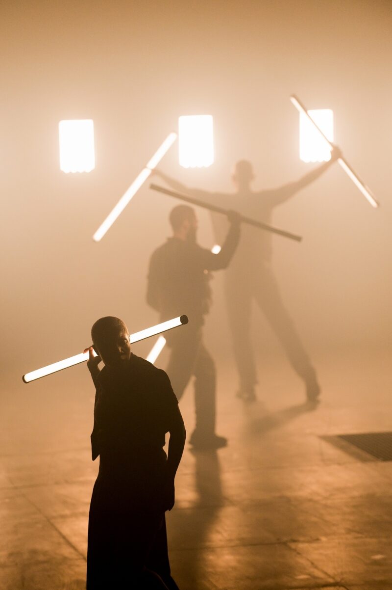 G.R.O.O.V.E. (Bintou Dembélé) le 02 mars 2023 à l'opéra de Lille.
Bintou Dembélé: conception, chorégraphie et jeu.
Avec Wilfried Blé « Wolf », Guillaume Chan Ton, Nadia Cyrielle Gabrieli Kalati « Nadeeya », Marion Gallet, Cintia Golitin, Adrien Goulinet, Mohammed Medelsi « Med », Alexandre Moreau « Cyborg », Salomon, Mpondo-Dicka « Bidjé », Michel Onomo « Meech », Féroz Sahoulamide, Marie Ndutiye danse Célia Kameni voix Charles Amblard guitare et lapsteel Avec la collaboration du Flow – Centre Eurorégional des Cultures Urbaines et la participation de Élise André, Indraline Payet, Tiphanie Casanova, Cindy Chopngui, Tassline Driss, Cécile Félix, Marie Froumentin, Adrienne Lebrun, Kinta Mendy, Michaela Piklova, Émeline Roukia, Alisson Varenne, Alfred Vivier, Shaïmâa Bekirane.
Photographie : FREDERIC IOVINO