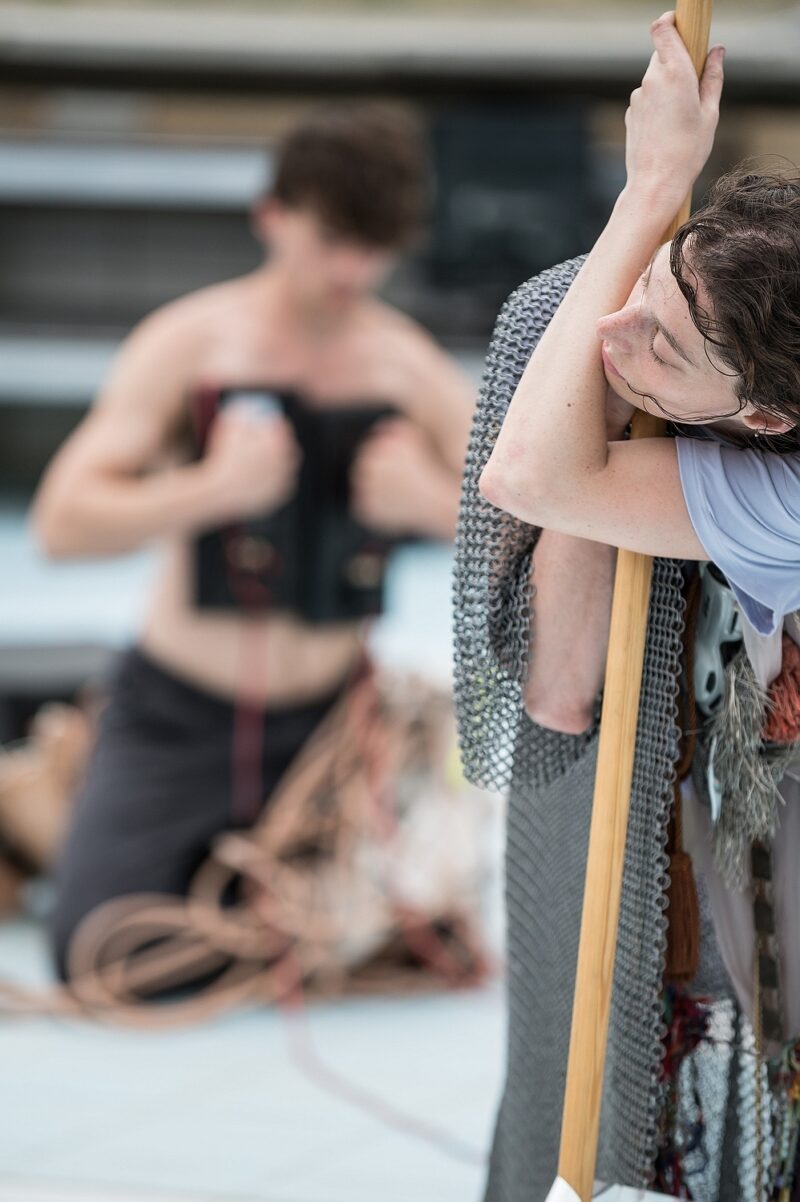EN RECONNAISSANCE le 30 juin 2023 à Ostende (Dansbad, Festival Dansand). 
Conception: Gaëtan Rusquet,  
avec: Adaline Anobile, Victor Dumont, Keren Kraizer, Lise Vermot, Gaëtan Rusquet.

Photographie : FREDERIC IOVINO