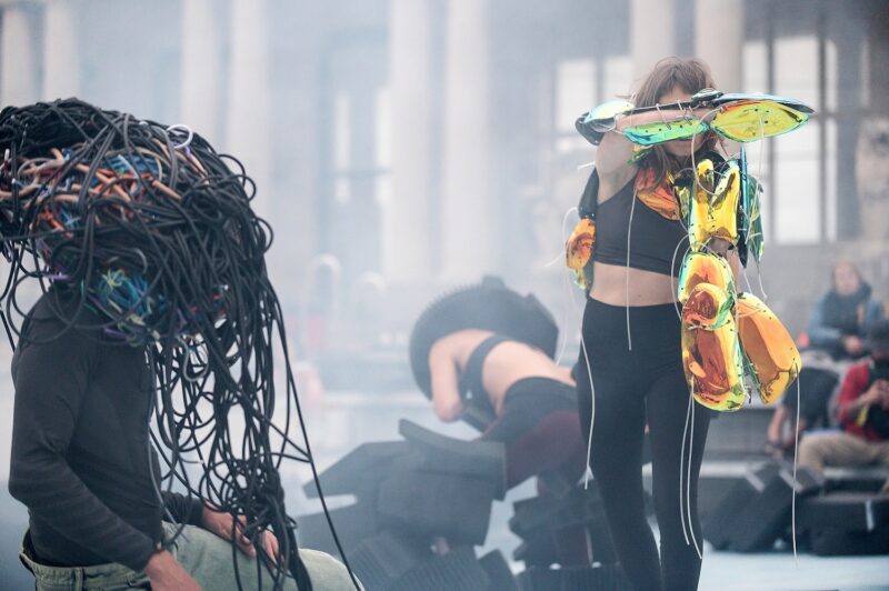 EN RECONNAISSANCE le 30 juin 2023 à Ostende (Dansbad, Festival Dansand). 
Conception: Gaëtan Rusquet,  
avec: Adaline Anobile, Victor Dumont, Keren Kraizer, Lise Vermot, Gaëtan Rusquet.

Photographie : FREDERIC IOVINO