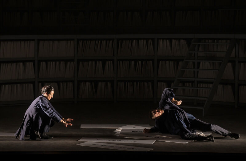 TRISTAN ET ISOLDE (Tiago Rodrigues, 2024) à l'opéra de Lille le 08 mars 2024 - Photographie : FREDERIC IOVINO