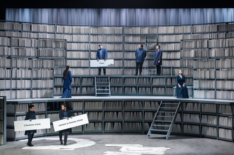 TRISTAN ET ISOLDE (Tiago Rodrigues, 2024) à l'opéra de Lille le 08 mars 2024 - Photographie : FREDERIC IOVINO