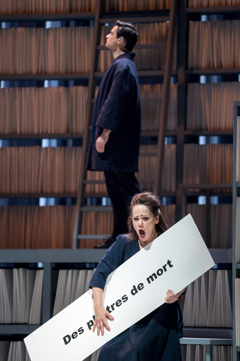 TRISTAN ET ISOLDE (Tiago Rodrigues, 2024) à l'opéra de Lille le 08 mars 2024 - Photographie : FREDERIC IOVINO