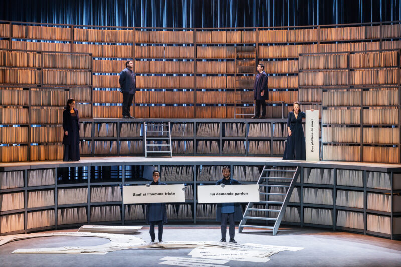 TRISTAN ET ISOLDE (Tiago Rodrigues, 2024) à l'opéra de Lille le 08 mars 2024 - Photographie : FREDERIC IOVINO