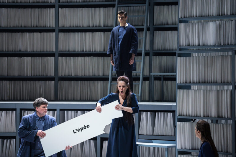 TRISTAN ET ISOLDE (Tiago Rodrigues, 2024) à l'opéra de Lille le 08 mars 2024 - Photographie : FREDERIC IOVINO