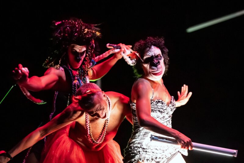 DERRIERE VAVAL, PLEURS, CORNES & FWET (Thomas Lebrun, 2025) le 1er octobre 2025 au Centre Chorégraphique National de Tours CCNT - Photographies © Frédéric Iovino