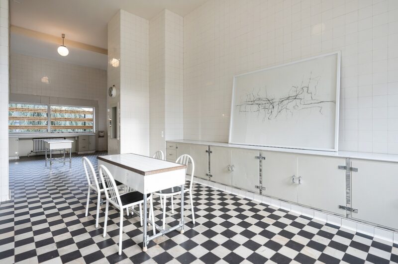 Exposition collective "Aventure de Lignes" à la Villa Cavrois, à Croix, le 18 novembre 2025.
Artistes Exposés : Ulrich Rückriem, Pascal Pesez, Sol LeWitt, François Morellet, Joël Fisher, Günther Förg, Diogo Pimentão, Robert Morris, Laurent Pariente, Giuseppe Penone, Alexandre Léger, Silvia Bächli, Tatiana Trouvé, David Tremlett, Gilgian Gelzer, Henri Michaux, Ryo Orikasa, Jean-Michel Alberola, Raoul Ubac.
Photographie © Frédéric Iovino