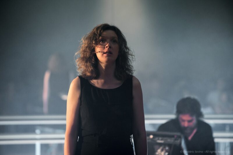 Sortie de résidence du Collectif Meute à l'Opéra de Lille le 25 juin 2022 : présentation de "(Eine) Winterrise". Photographie : FREDERIC IOVINO