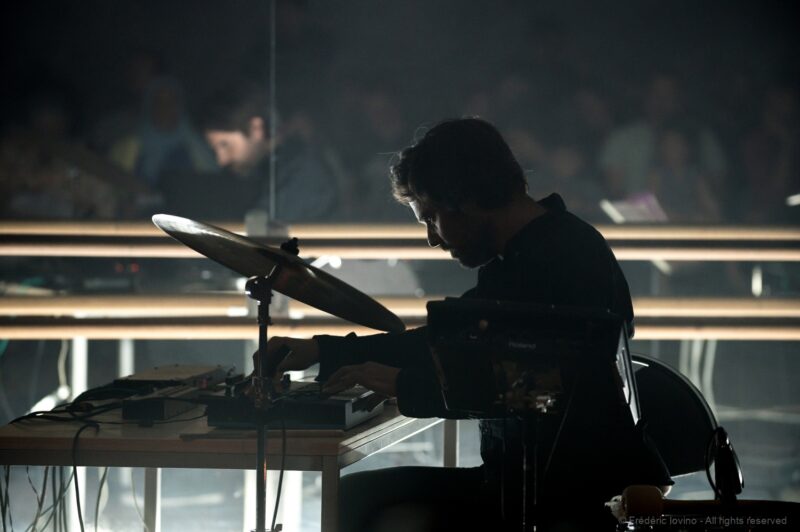 Sortie de résidence du Collectif Meute à l'Opéra de Lille le 25 juin 2022 : présentation de "(Eine) Winterrise". Photographie : FREDERIC IOVINO