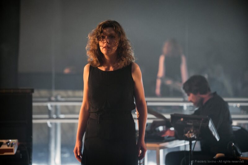 Sortie de résidence du Collectif Meute à l'Opéra de Lille le 25 juin 2022 : présentation de "(Eine) Winterrise". Photographie : FREDERIC IOVINO